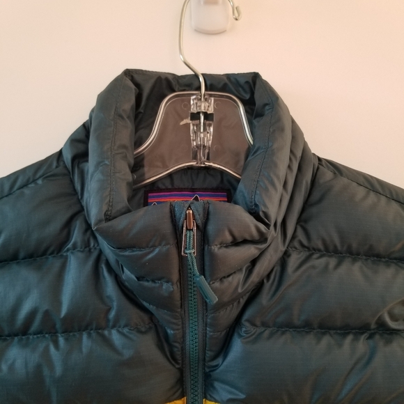 ๐ธ Patagonia Men's Down Sweater Vest Dark Borealis Green Size Small S - Picture 7 of 15